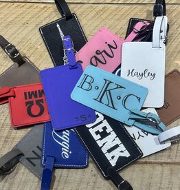 Personalized Lasered Luggage Tag -