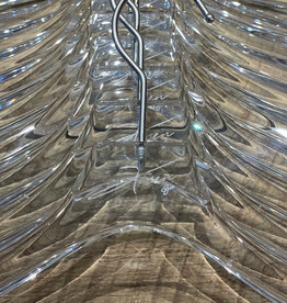 Clear Acrylic Hanger - Silver