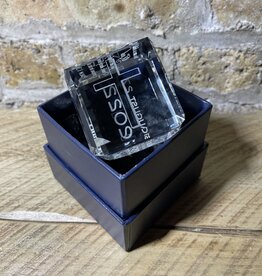 Personalized Crystal 2.5" Cube - Corner