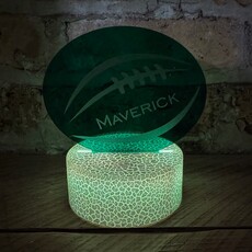 Personalized Nightlight - LED Crackle Base