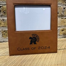 Personalized Frame - Leatherette - 4.25x7.87 Engraving area -