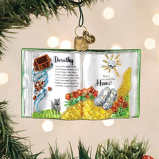 Ornament - Blown Glass - Wonderful Wizard of Oz