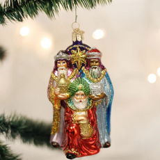 Ornament - Blown Glass - Three Wise Men