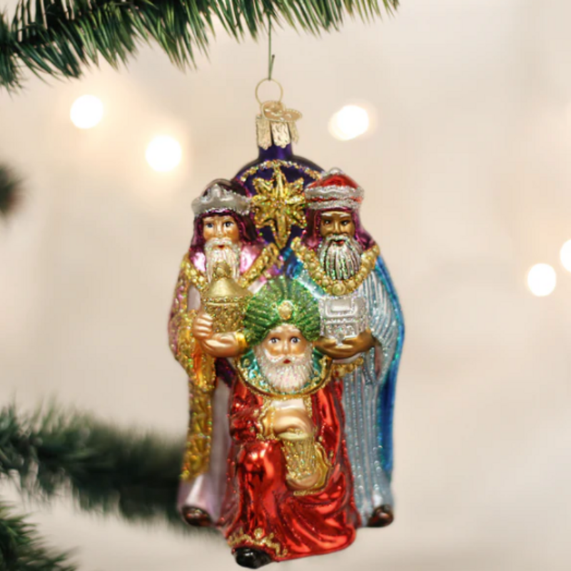 Ornament - Blown Glass - Three Wise Men