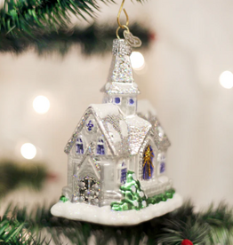 Ornament - Blown Glass - Sparkling Cathedral