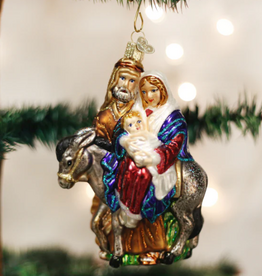 Ornament - Blown Glass - Flight to Egypt