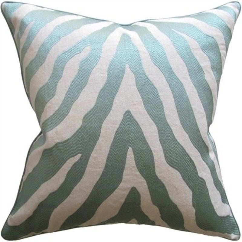 MH Etosha Pillow - Aqua - 22x22