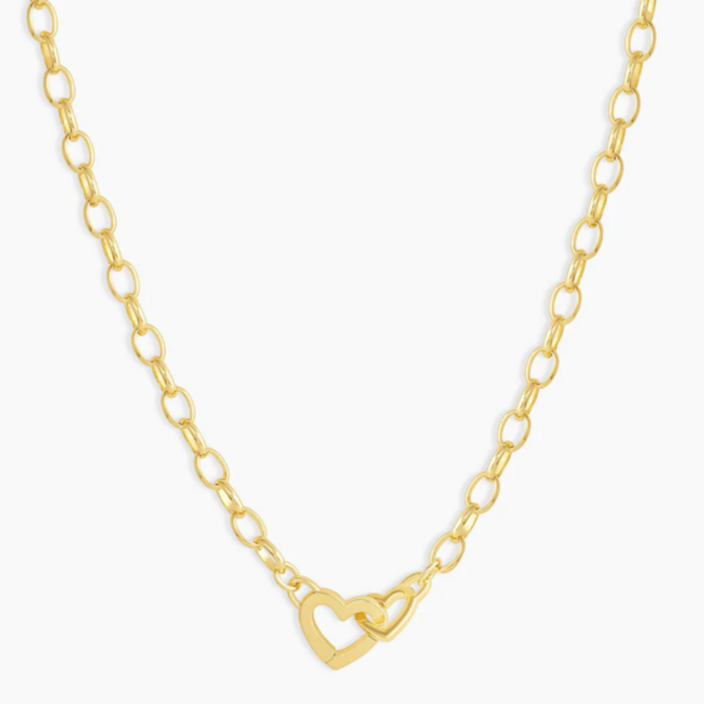 Necklace - Parker Heart Mini - Gold
