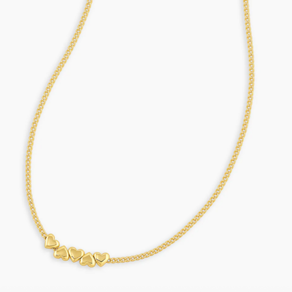 Necklace - Lou Heart - Gold