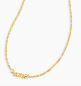 Necklace - Lou Heart - Gold