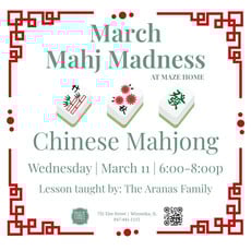 MAHJ MADNESS - 3/11/26 - Chinese Mahjong