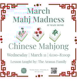 MAHJ MADNESS - 3/11/26 - Chinese Mahjong