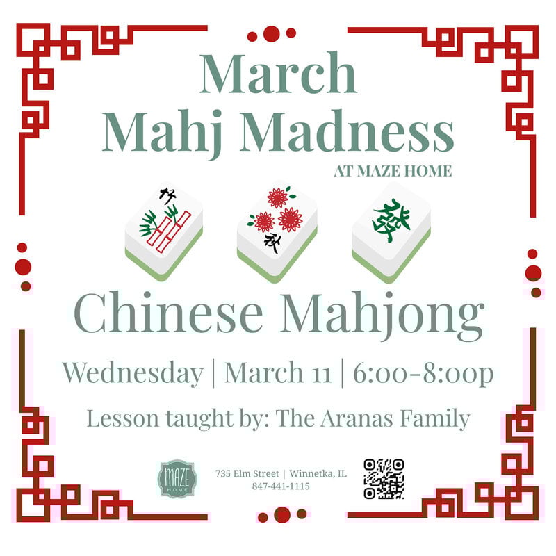 MAHJ MADNESS - 3/11/26 - Chinese Mahjong