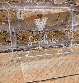 Personalized Acrylic Pinch Tray - Elegant -