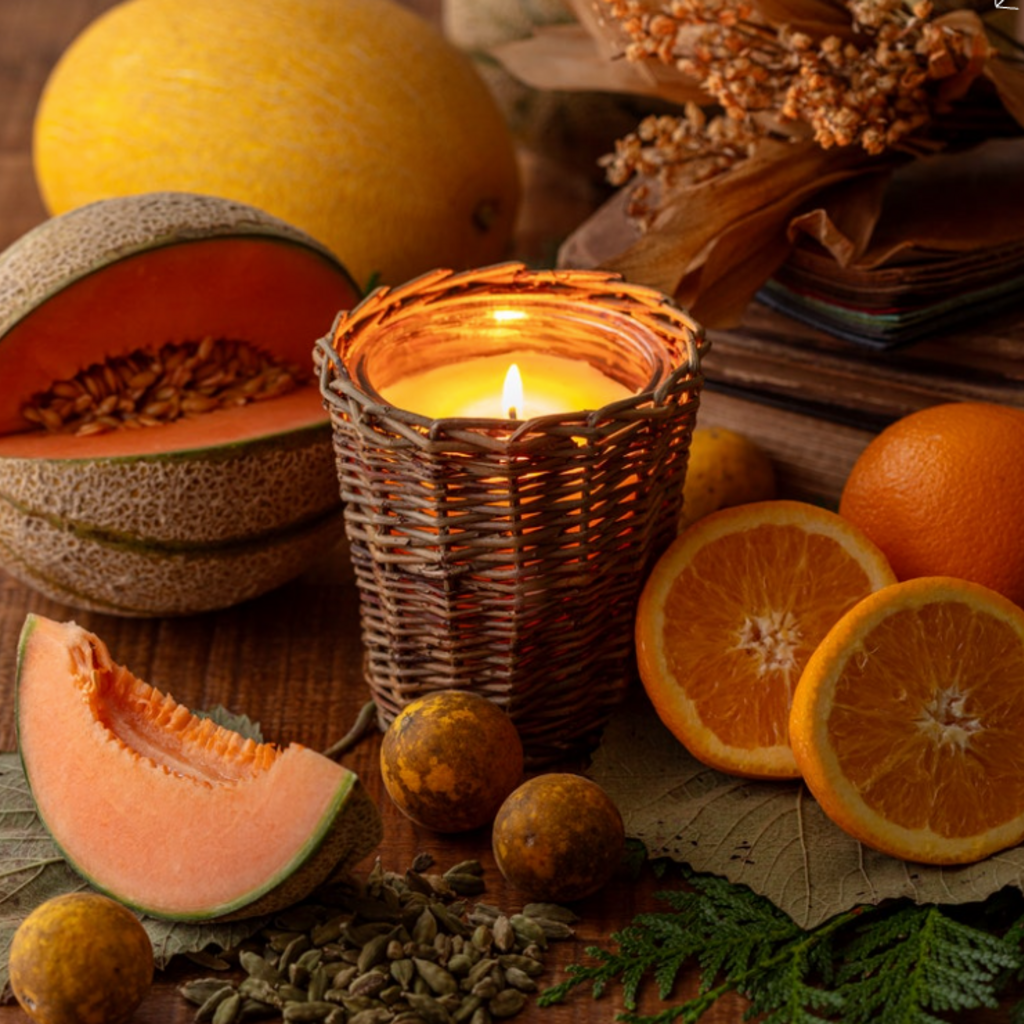 Candle - French Willow - Soy/Vegetable - 5x5x5" -