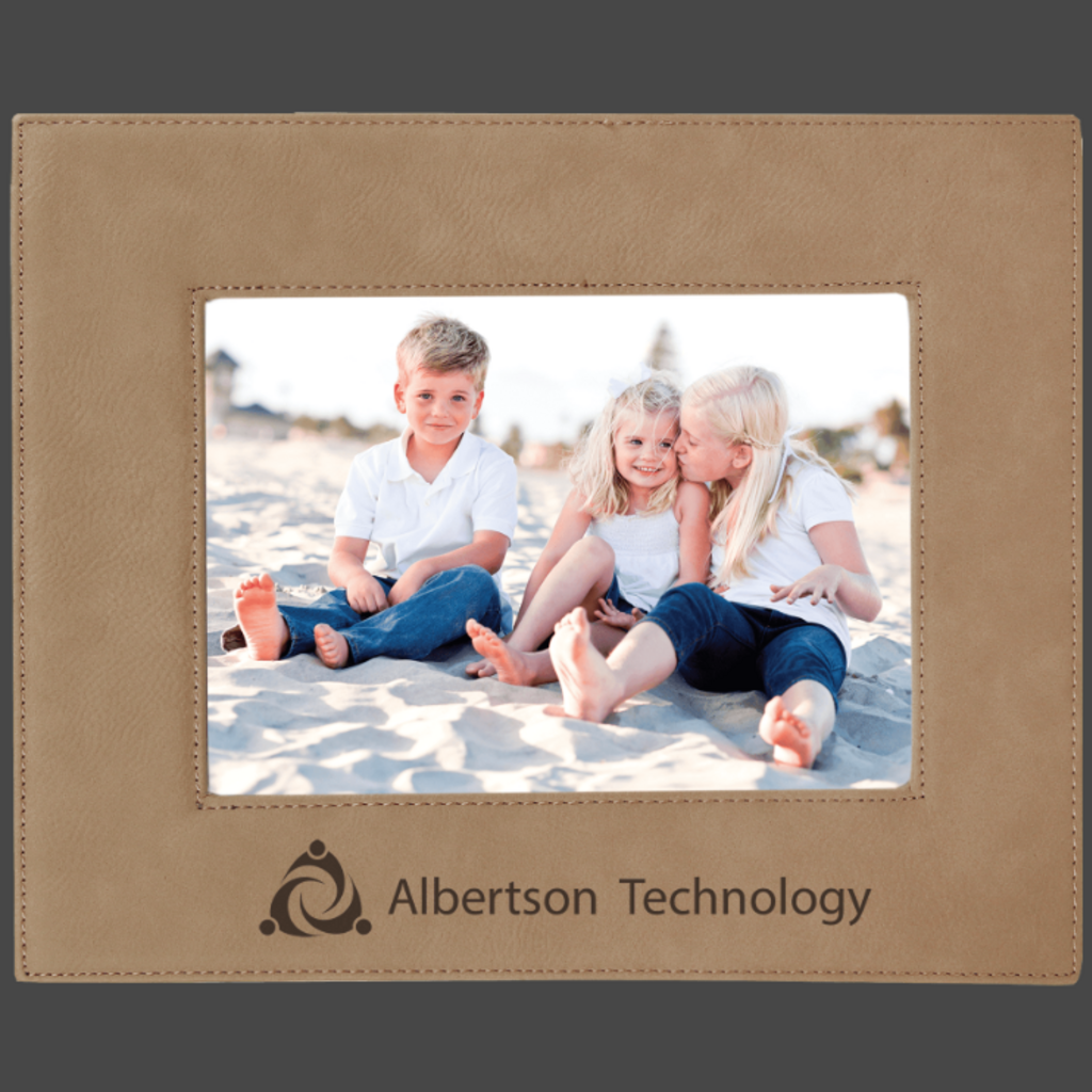 Personalized Frame - Leatherette -