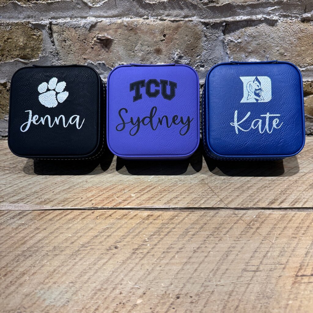 Personalized Travel Jewelry box