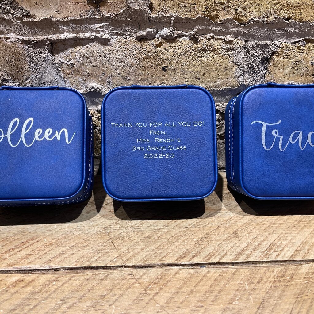 Personalized Travel Jewelry box