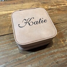 Personalized Travel Jewelry box