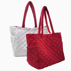 Tote - Reversible Nylon - Quilted -