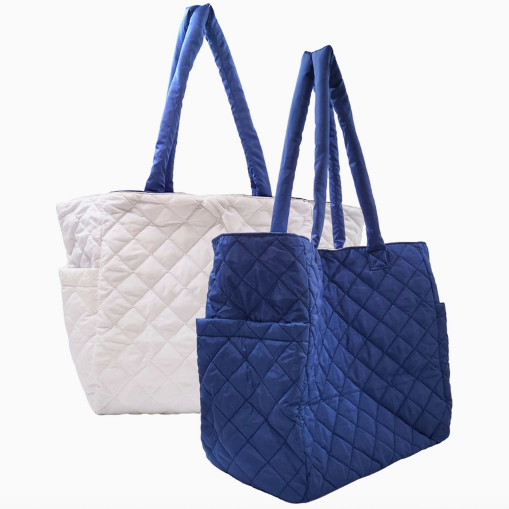Tote - Reversible Nylon - Quilted -