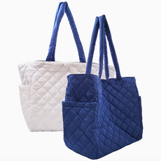 Tote - Reversible Nylon - Quilted -