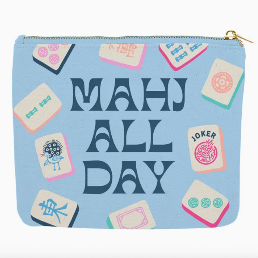 Pouch - Zipper - Mahjong -