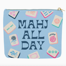 Pouch - Zipper - Mahjong -