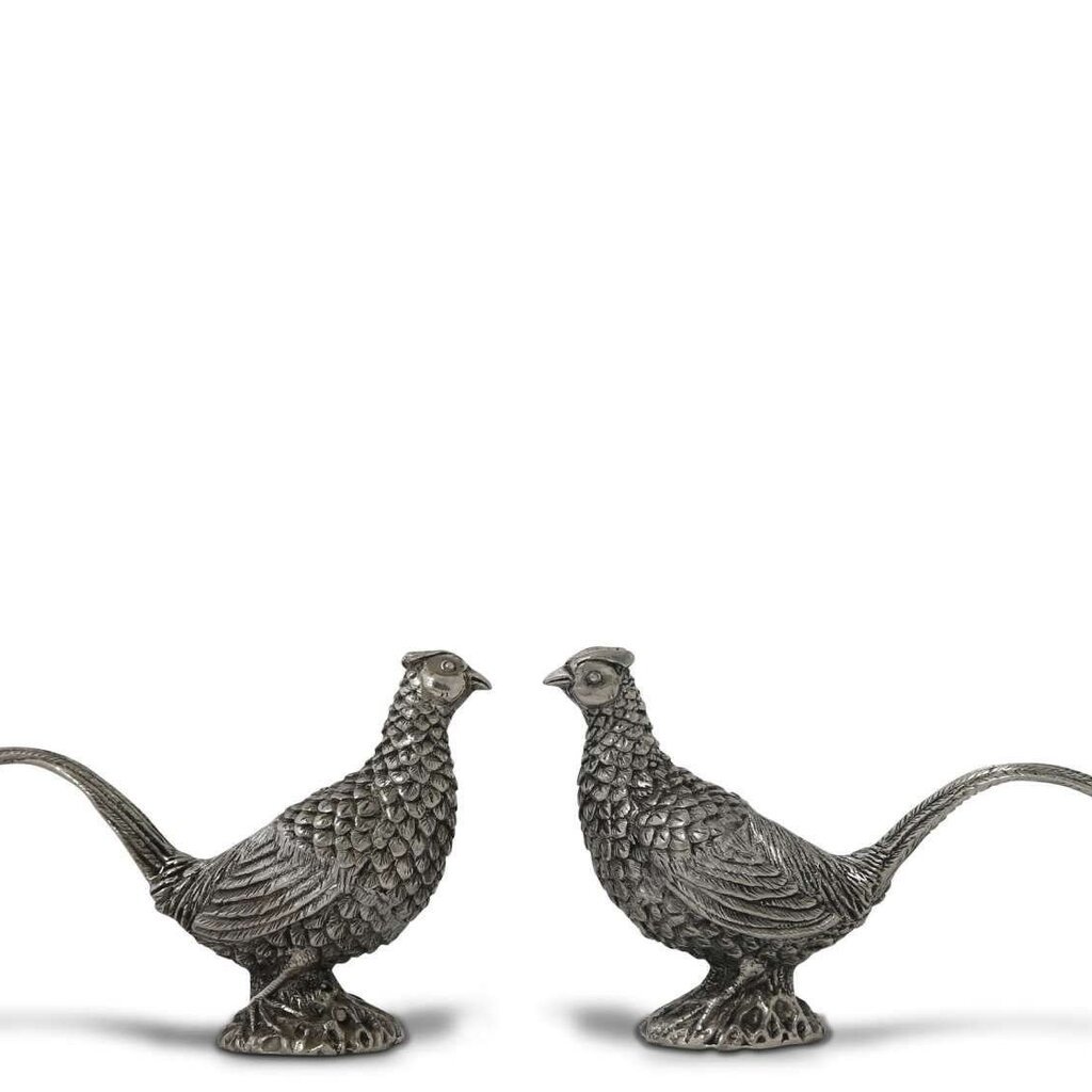 MH Salt & Pepper - Pheasants - Pewter