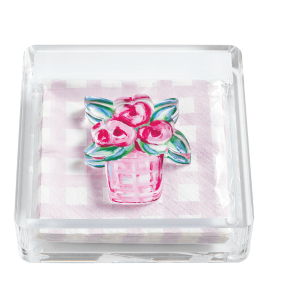 Napkin Holder Set - Acrylic - S/3 -