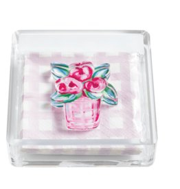 Napkin Holder Set - Acrylic - S/3 -