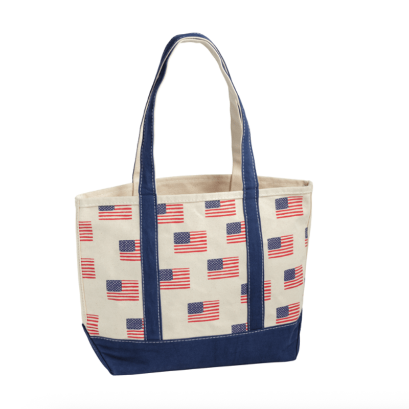 Tote - Americana - Canvas - Flag