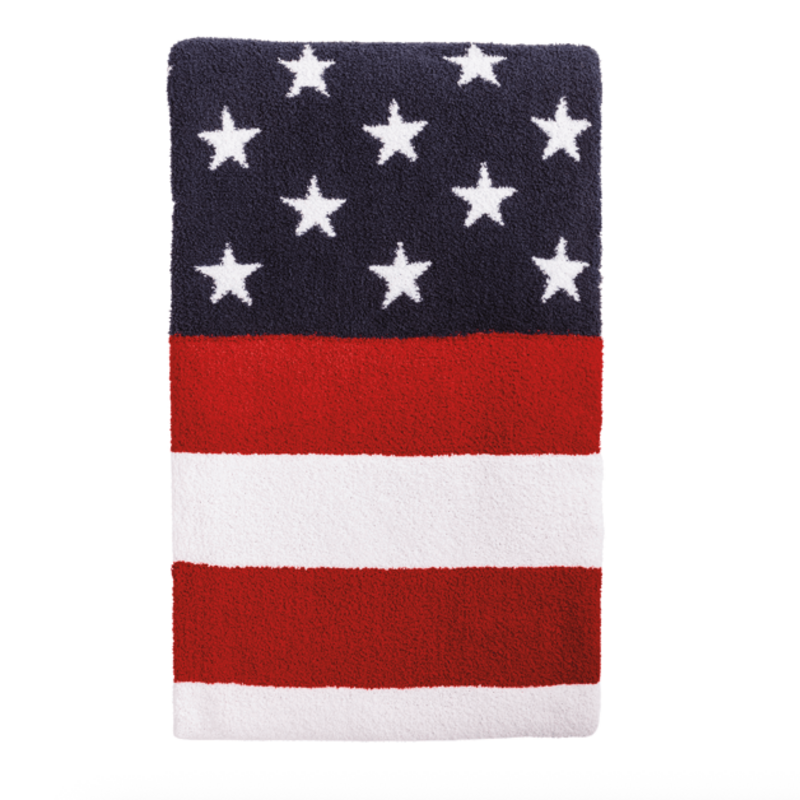 Blanket - Americana - Chenille - Flag - 60x50"