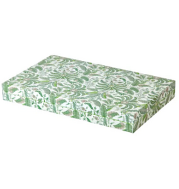 Backgammon Set - Lacquer - Palm Beach - Green