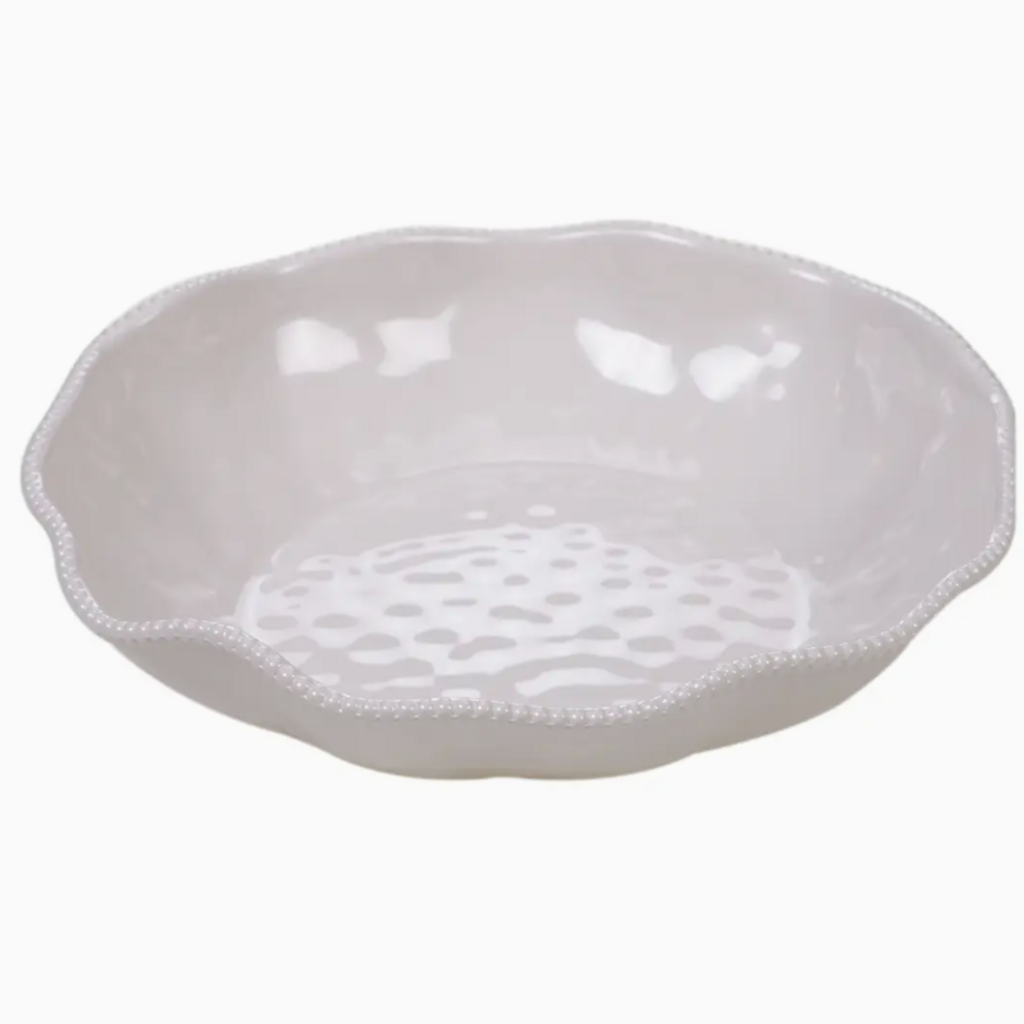Serveware - Bowl - Large - Perlette White - Melamine - 13x2.75"