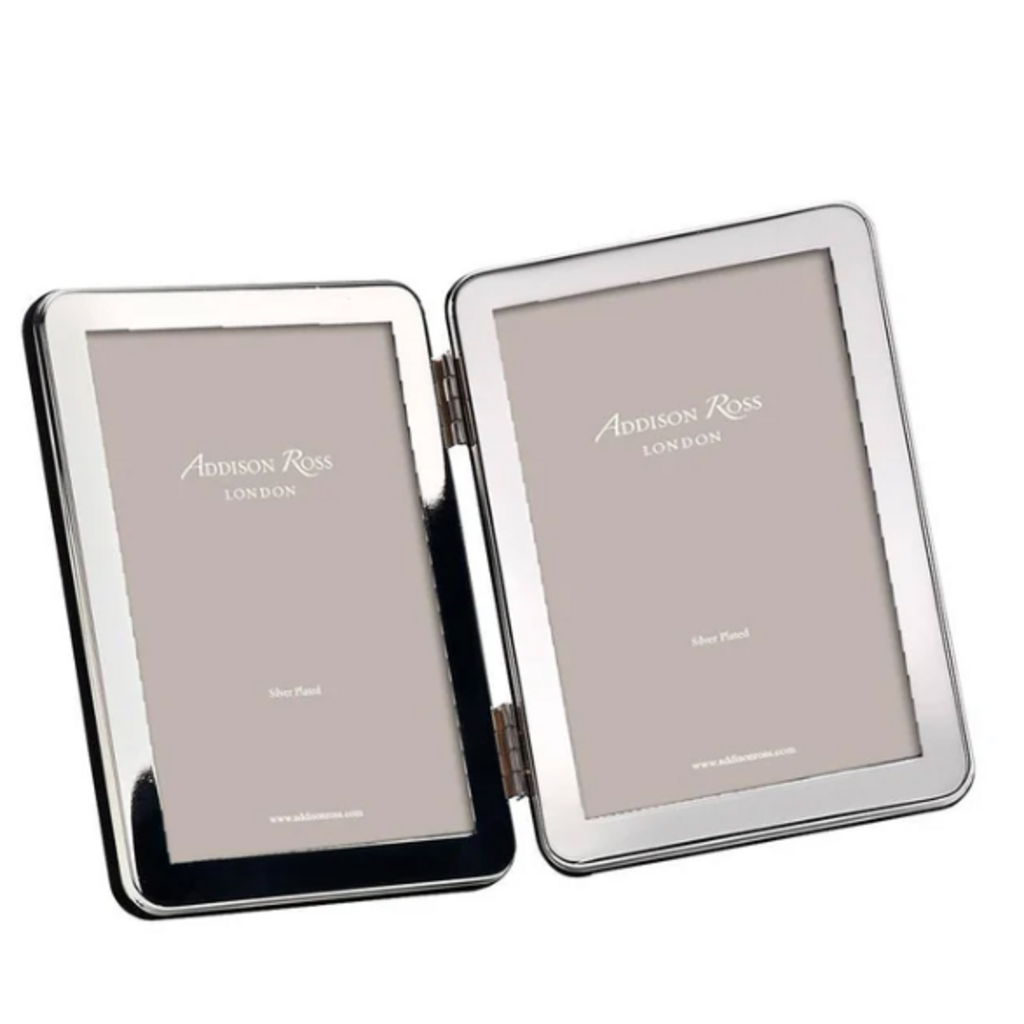Frame - Silver Plated - Curved - Double -