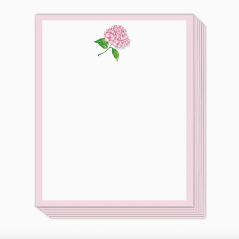 Stack Pad -  Single Pink Hydrangea
