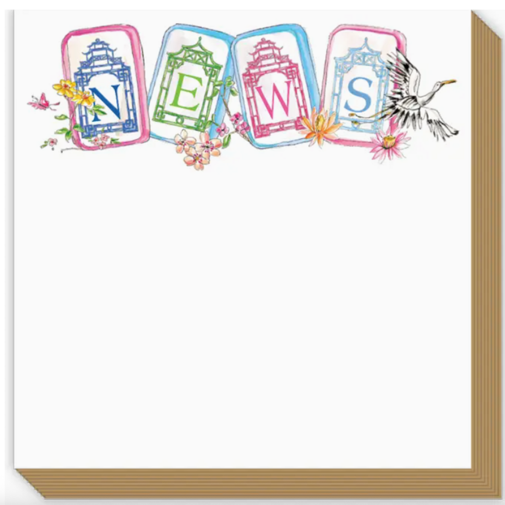 MH Luxe Notepad -  News Mahjong