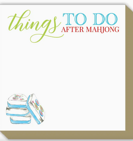 MH Luxe Notepad -  Things to Do After Mahjong