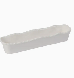 Serveware - Cracker Tray - Perlette White - Melamine - 12.87x3.5"