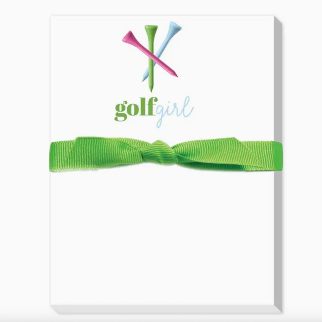 MH Notepad - Mini -  Golf Girl