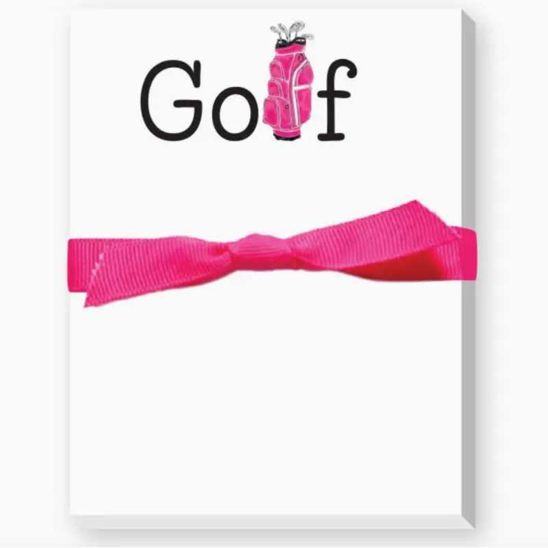 MH Notepad - Mini -  Go"l"f - Pink