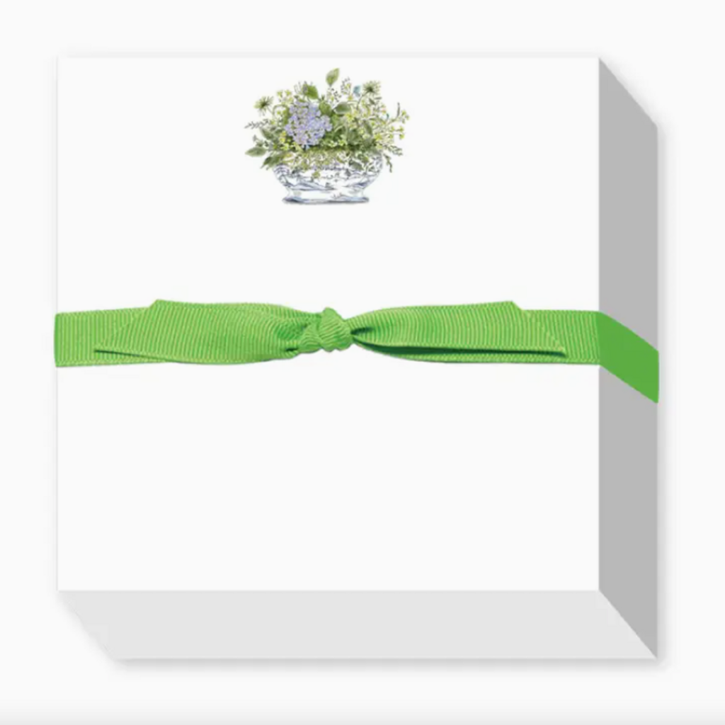 Notepad - Chubbie -  Hydrangea Bouquet