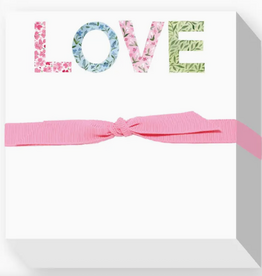 Notepad - Chubbie -  LOVE - Floral