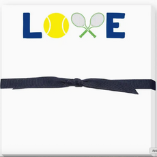 Notepad - Doodle - Love Tennis