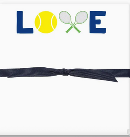 Notepad - Doodle - Love Tennis