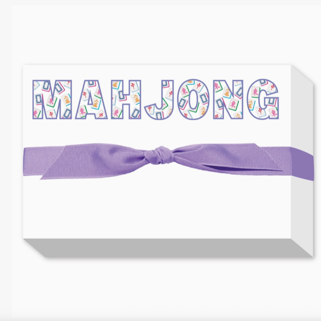 Notepad - Big and Bold -  Mahjong/Purple