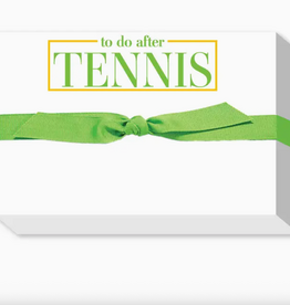 Notepad - Big and Bold -  To Do After Tennis