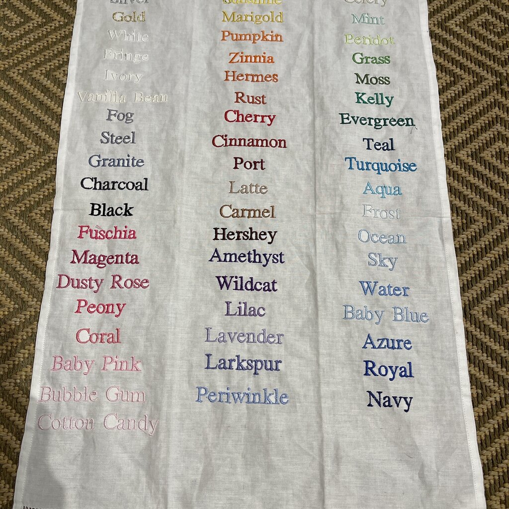 Tote - Natural Canvas/Rainbow Ric Rac Trim
