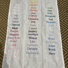 Tote - Natural Canvas/Rainbow Ric Rac Trim